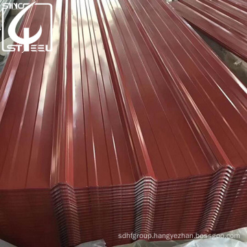 Pre-painted Galvanized Steel Coil Spanish Style Color Coated Metal Roofing Corrugated Roof Tiles Prices